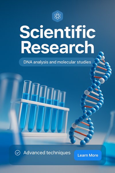 Modern Scientific Research on DNA Analysis and Molecular Studies
