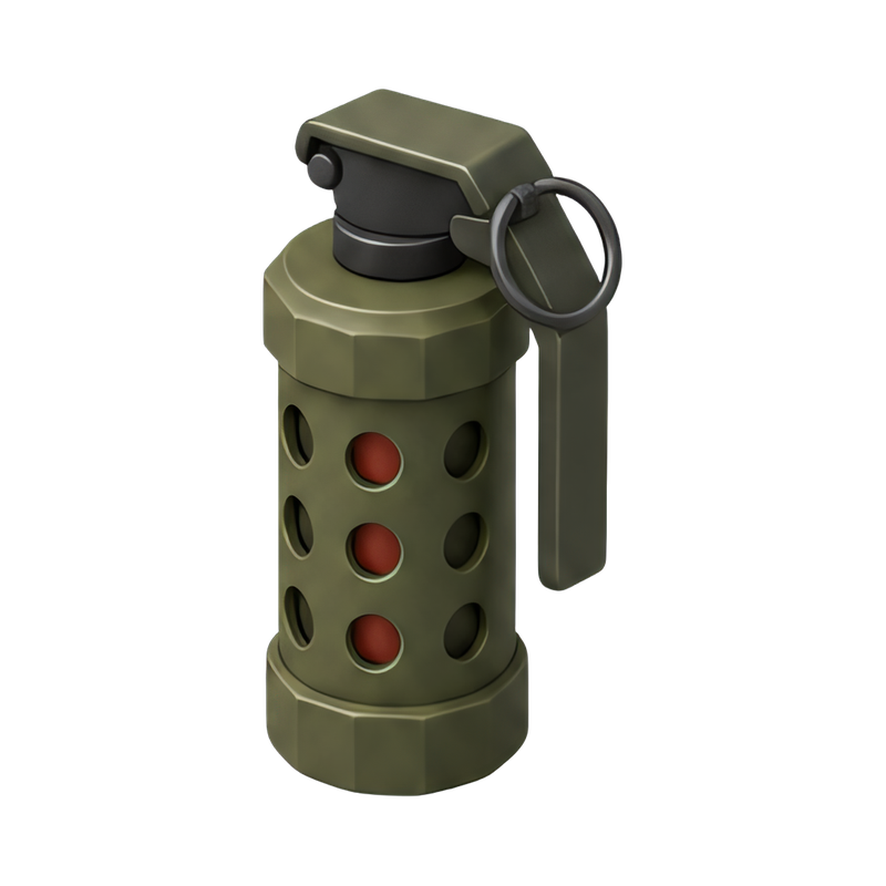 smoke grenade canister