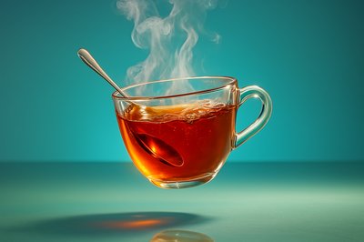 Dynamic Realism: Steaming Tea in Mid-Air