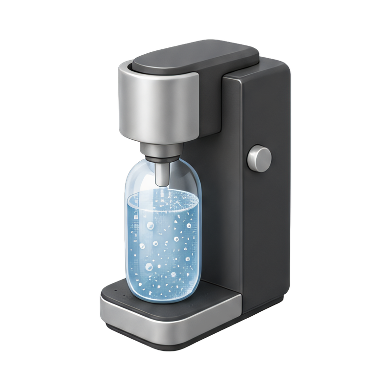 modern sparkling water maker