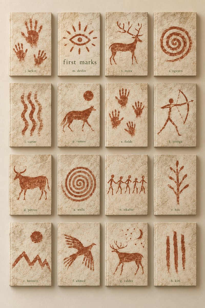 Cave Art Book Cover Design