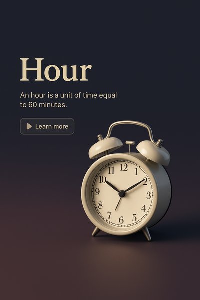 Realistic 3D Clock Scene with Minimal Design Elements