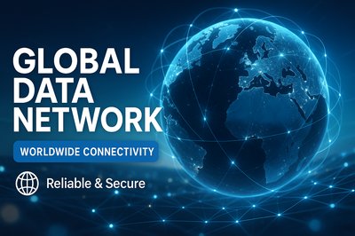 Global Data Network Visualization with Connectivity Design