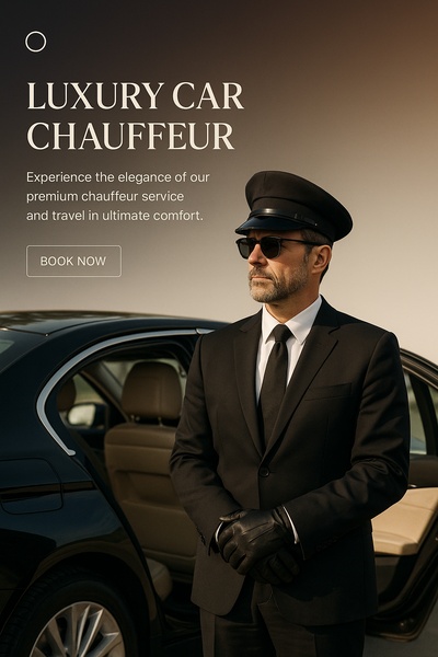 Elegant Luxury Car Chauffeur Service Experience