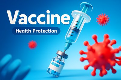 Dynamic 3D Vaccine Illustration for Health Protection