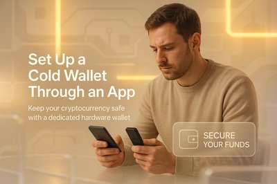 Promotional Graphic for Cryptocurrency Wallet Setup