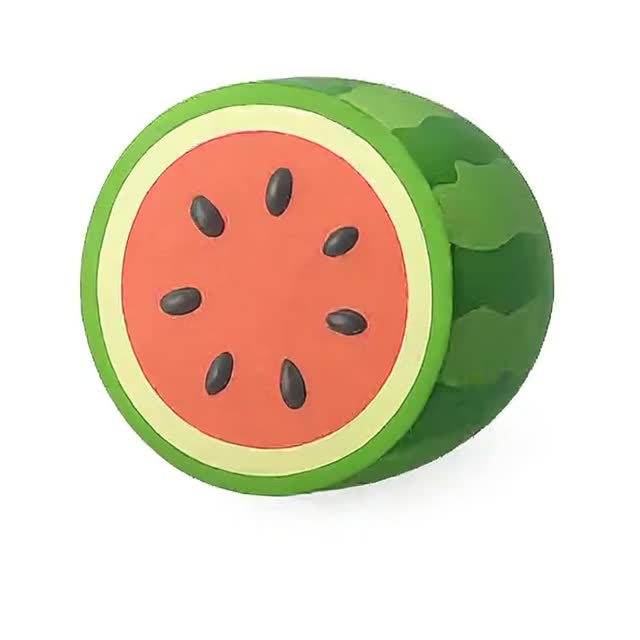 Colorful Watermelon Slices in a Fun Animation
