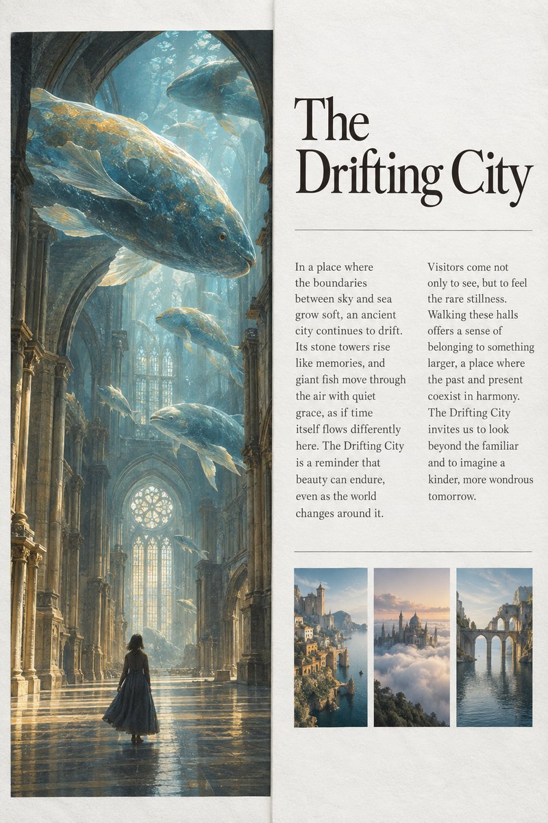 dreamy editorial magazine spread
