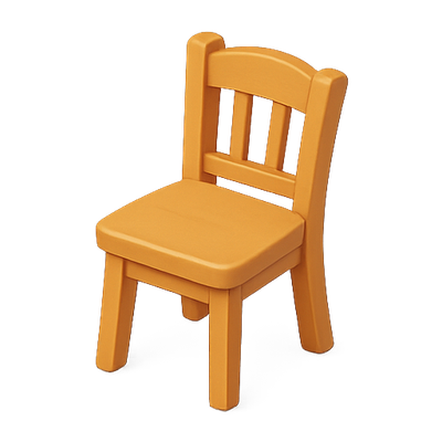 Colorful Children's Plastic Chair