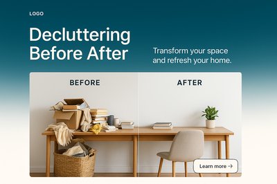 Before and After Decluttering: Transform Your Space