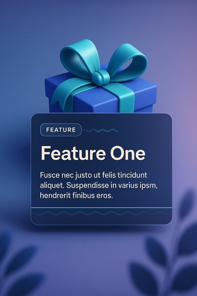 Stylish Vector Silhouettes of Gift Boxes with Modern Design Elements