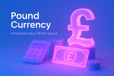 Fluorescent Atmosphere Featuring Pound Currency