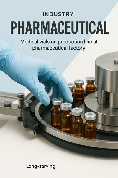 Vial Inspection in a Modern Pharmaceutical Factory