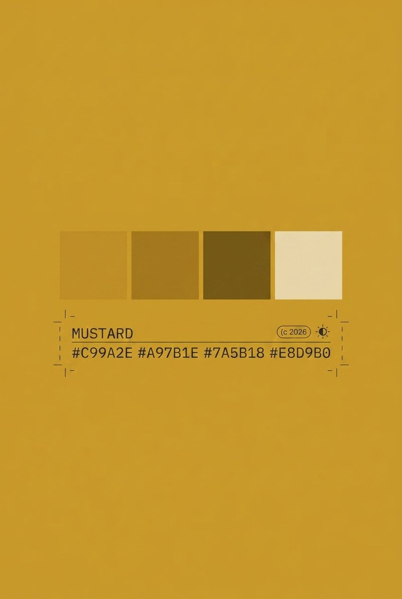 Mustard yellow abstract background