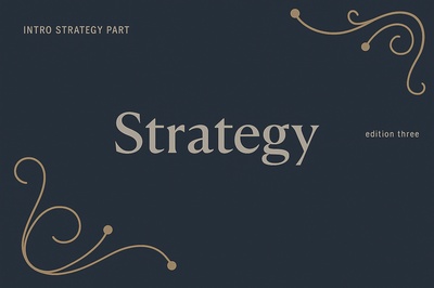 Elegant Corporate Design with Stylish Elements