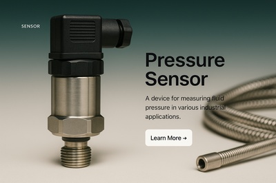 Stylish Pressure Sensor Design for Industrial Applications