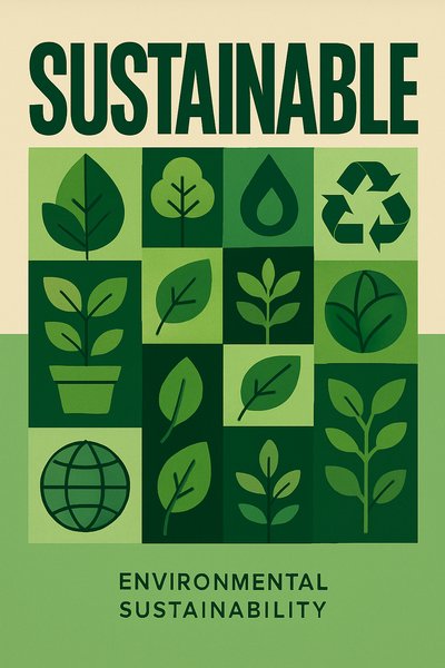 Eco-Friendly Geometric Design for Sustainability Awareness