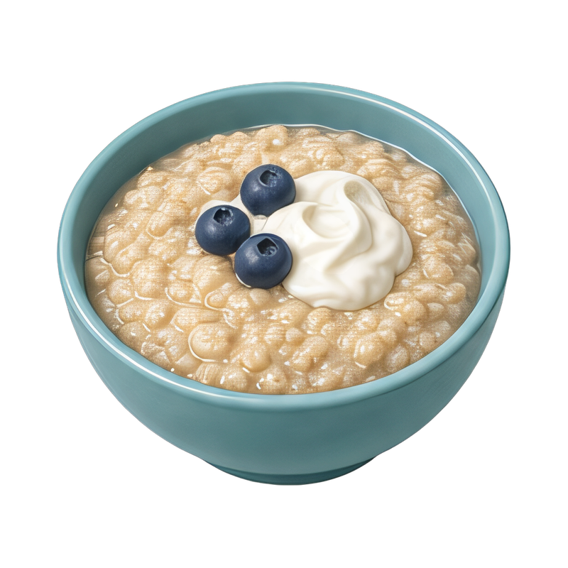 creamy scottish porridge bowl