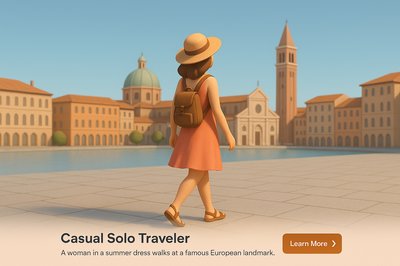 Summer Travel in Europe: Casual Solo Wanderer