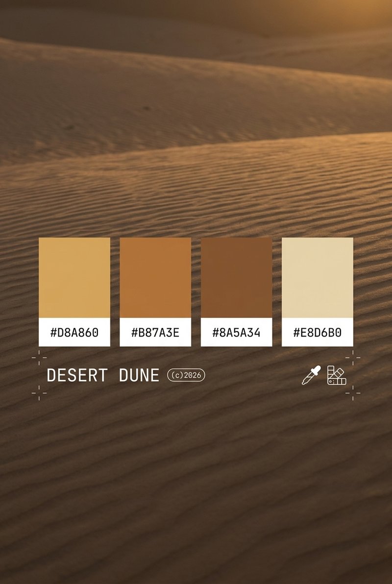 Serene desert dune landscape