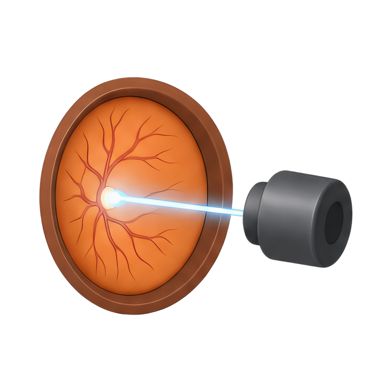 high-tech retina scanning device