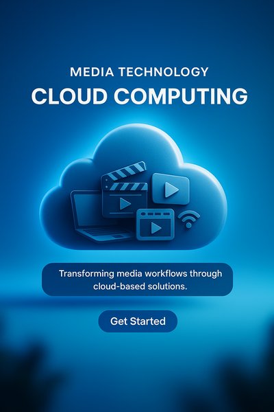 Cloud Computing in Media Technology Graphic
