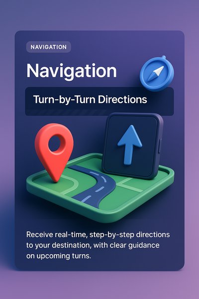 3D Navigation Design with Real-Time Directions