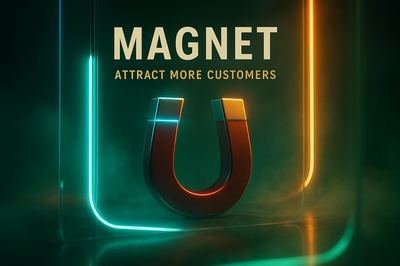 Neon Magnet Design for Customer Attraction