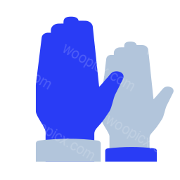hands gloves gesture