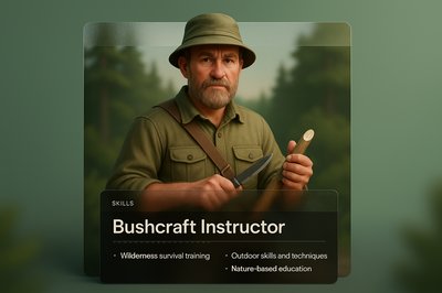 Bushcraft Instructor: Skills and Outdoor Training Overview