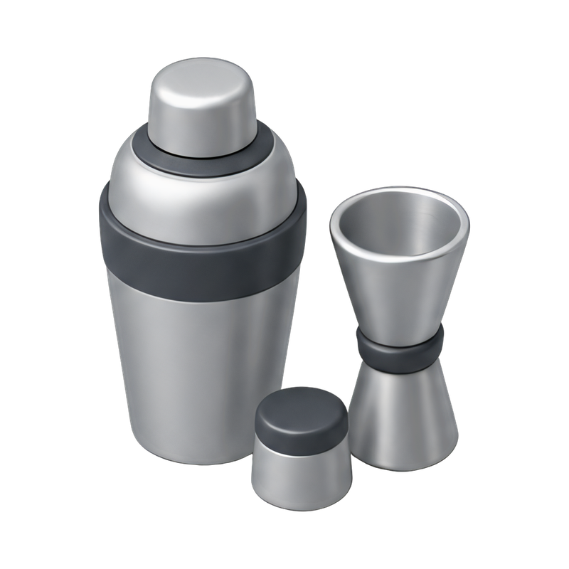 elegant mocktail shaker set