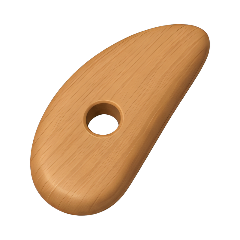 wooden rib throwing technique