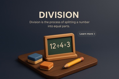 Detailed 3D Scene of Division Concept with Realistic Design