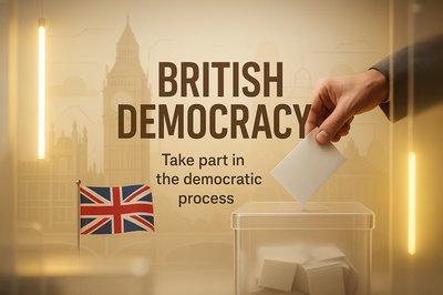 Promotional Graphic for British Democracy Participation