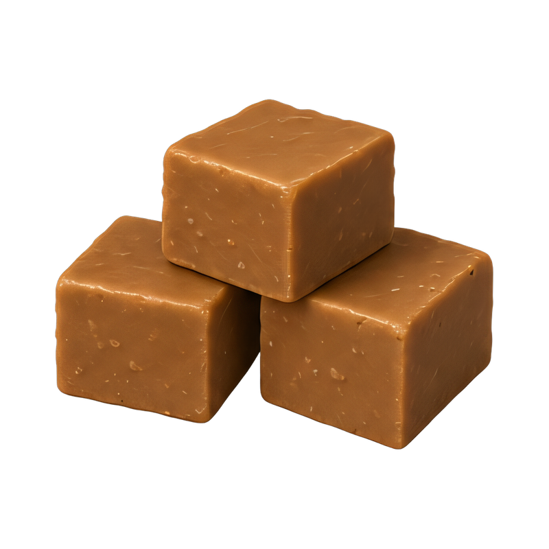 stacked fudge squares