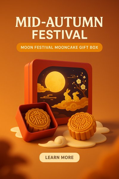 Mid-Autumn Festival Mooncake Gift Box Display