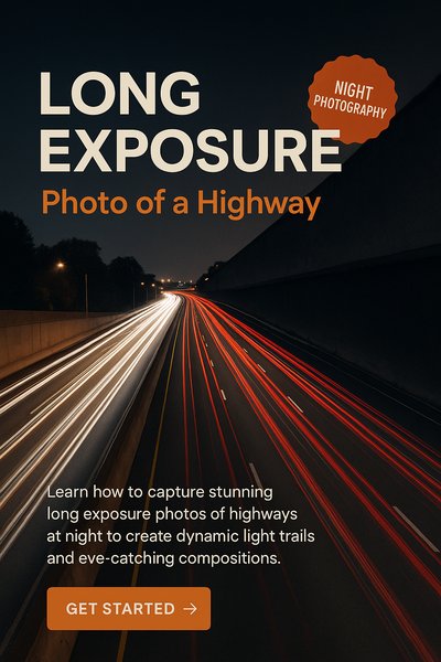 Stunning Long Exposure Night Highway Photography Guide