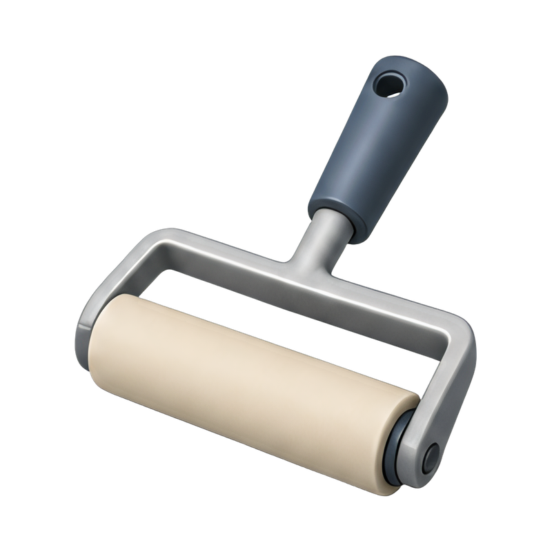 Efficient court squeegee roller