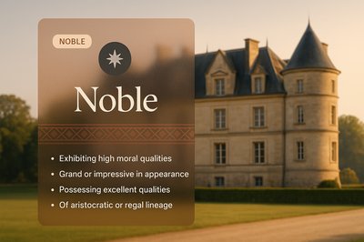 Elegant Noble Design Panel with High Moral Qualities
