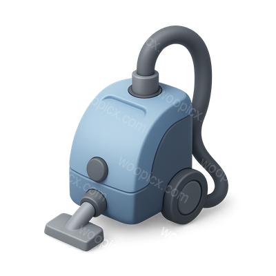 3D Icon of a Trace Evidence Vacuum Cleaner