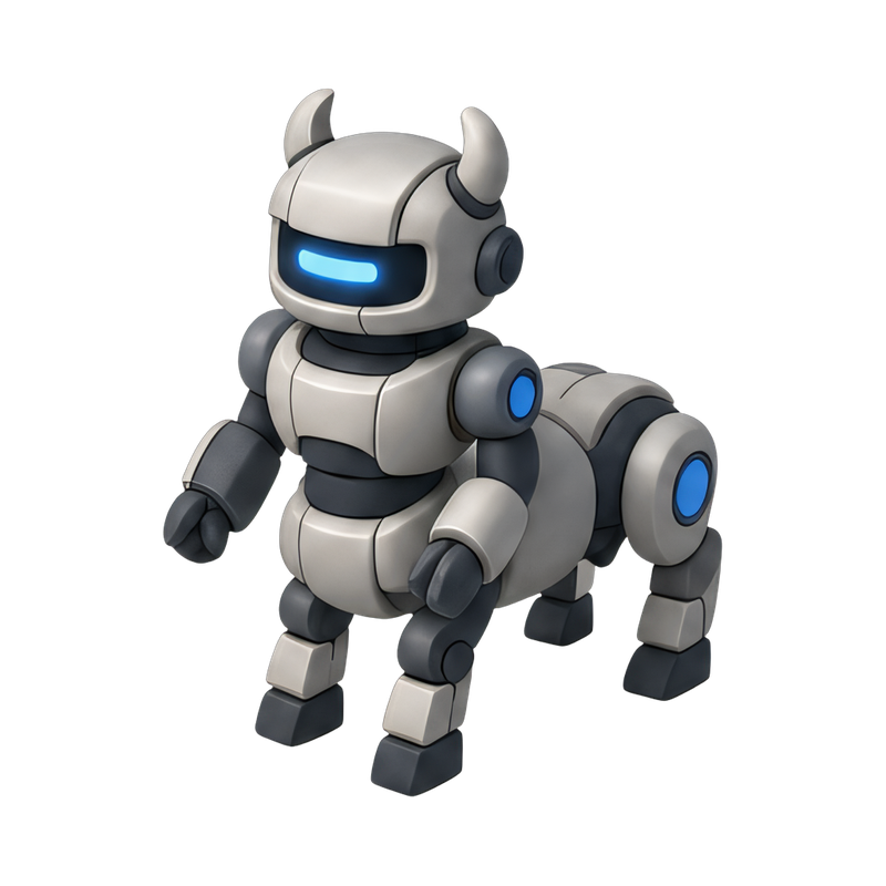 futuristic robot centaur design