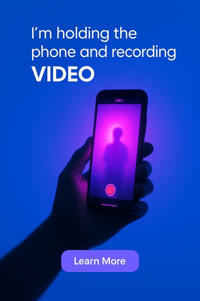 Neon Glow Video Capture with Vibrant Atmosphere