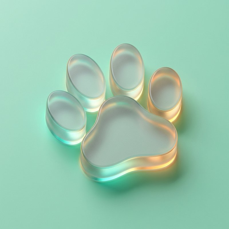 paw print design element