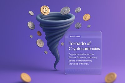 Tornado of Cryptocurrencies: A 3D Visual Representation