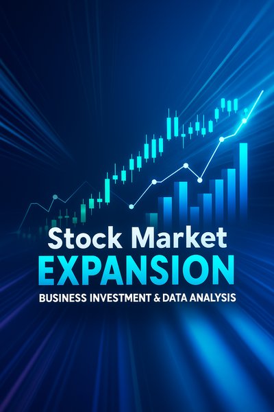 Dynamic Stock Market Expansion Visualization with Financial Data