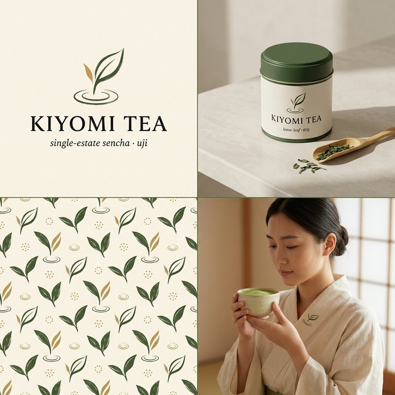 Elegant brand identity design