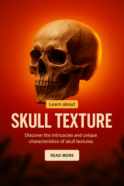 Intricate Skull Texture Exploration Image