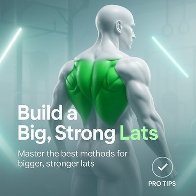 Fitness Guide on Building Strong Lats with Anatomical Illustration