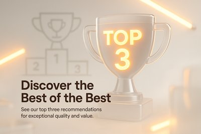 3D Trophy Concept for Top Recommendations
