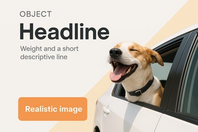 Happy Dog Enjoying a Car Ride with Dynamic Background
